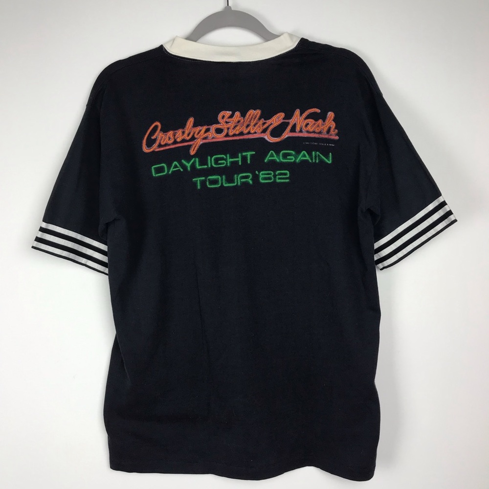 1982 Crosby Stills & Nash Concert T-shirt Vintage - Picture 5 of 8